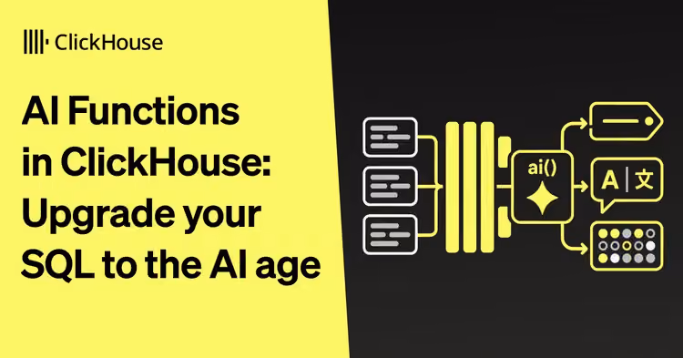 ai functions in clickhouse