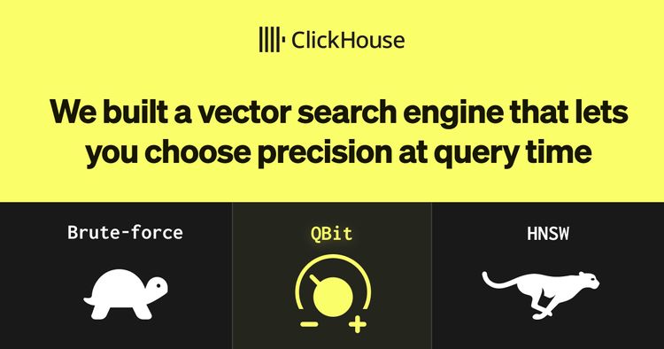 We built a vector search engine that lets you choose precision at query time