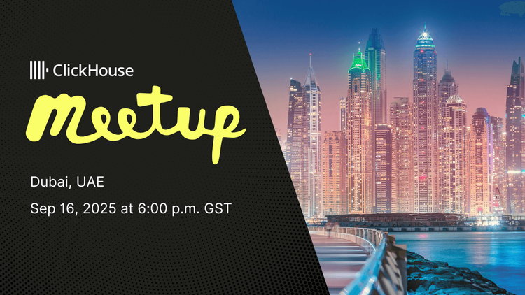 ClickHouse Meetup in Dubai