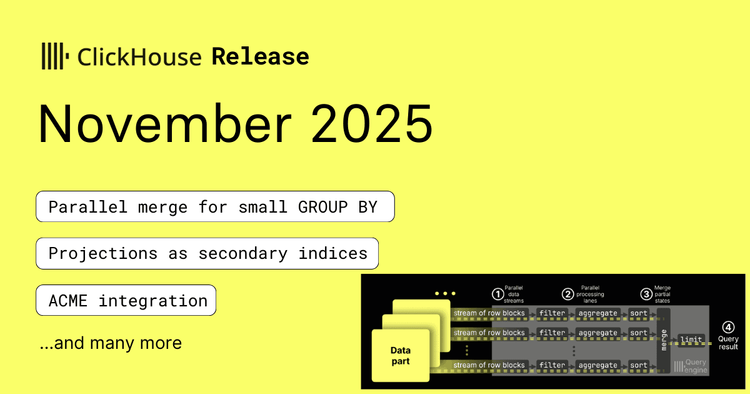 ClickHouse Release 25.11