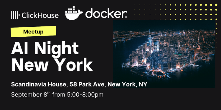 New York ClickHouse + Docker Meetup