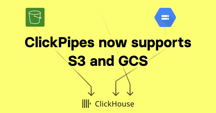ClickPipes for Batch Data Loading: Introducing S3 and GCS Support